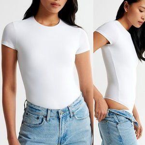 NWT Abercrombie & Fitch Soft Matte Bodysuit, size Large